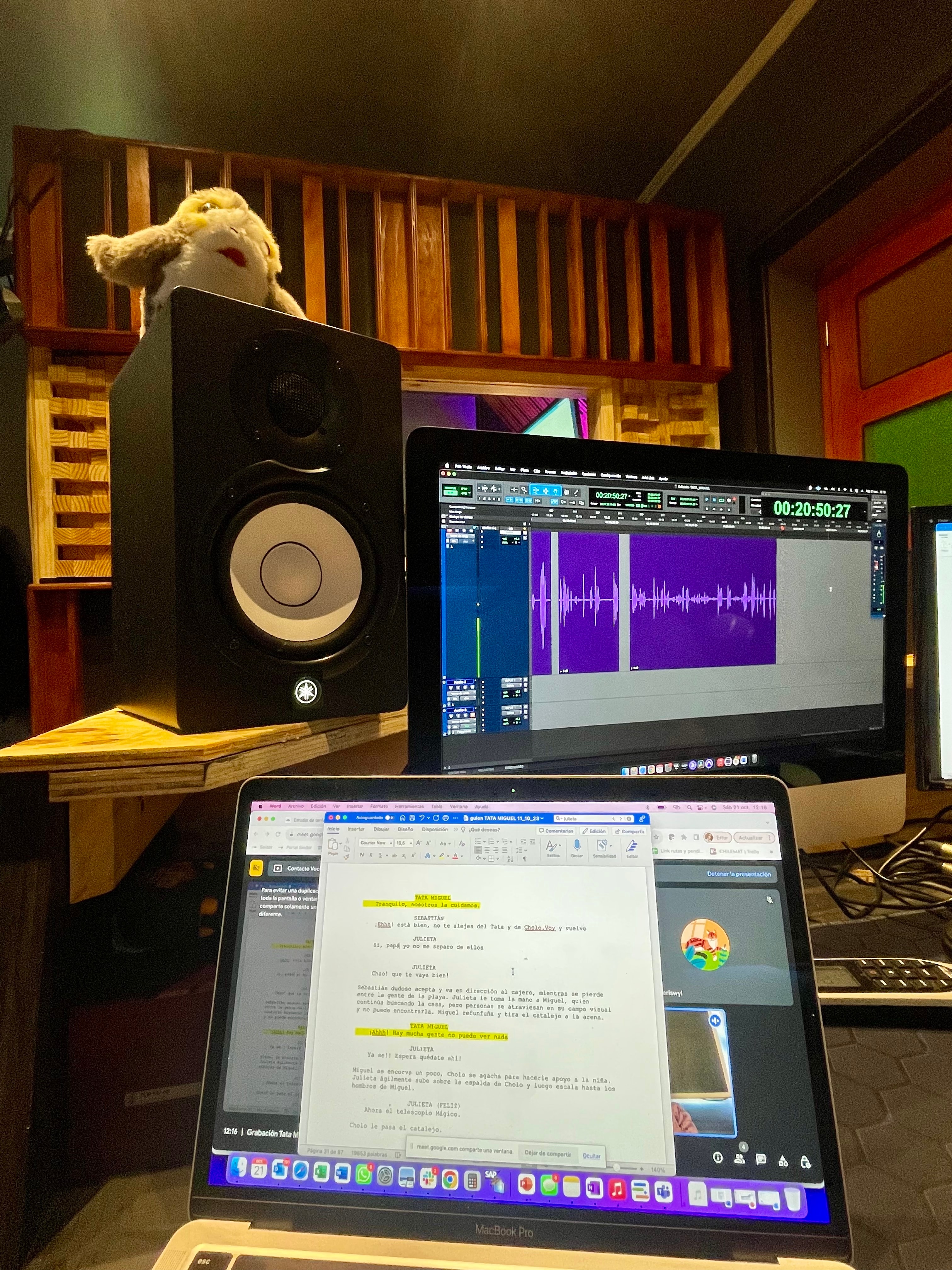 Creando la interpretación